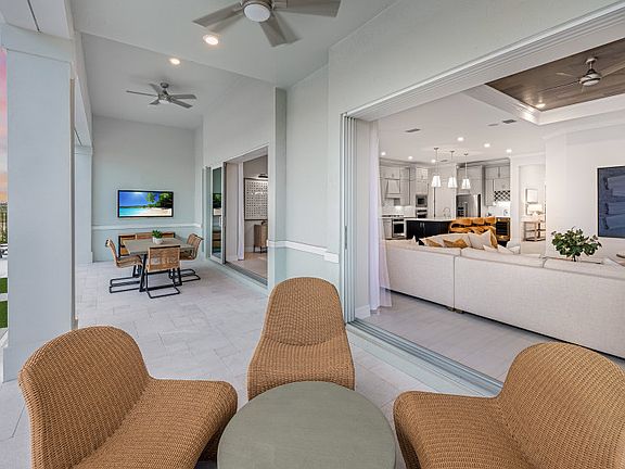 Optional Extended Covered Lanai