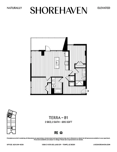 Floor plan Terra - B1