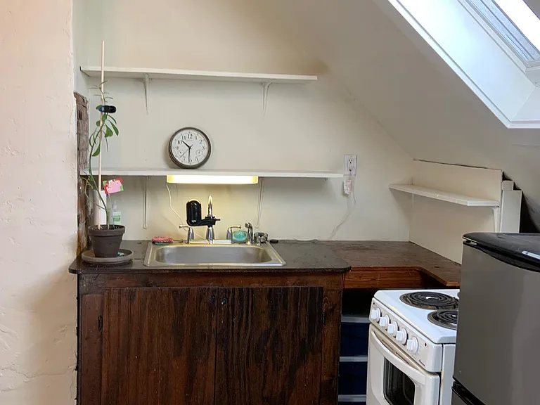 kitchen with skylight