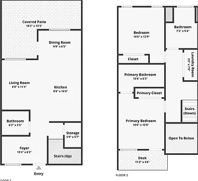 2 bed, 2.5 bath, 1174 sqft, $1,999 — Photo 2