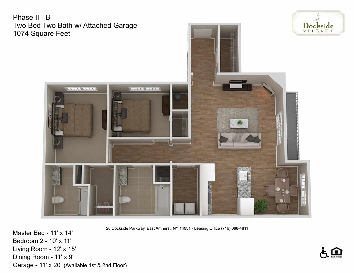 Floor plan Phase II - 2B
