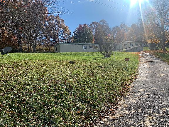 Driveway to property 