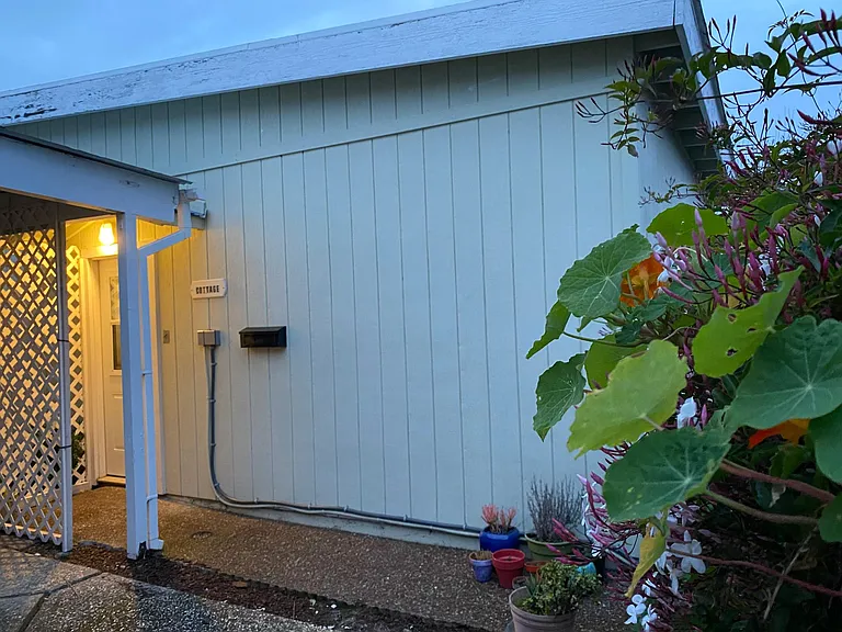 Entrance to Cottage