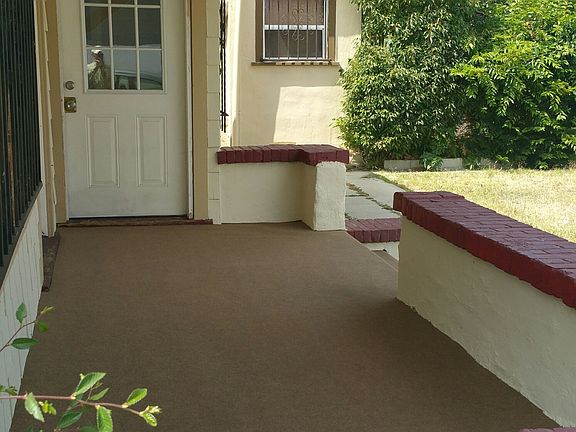 Repaint and Outdoor Carpeted Front Porch