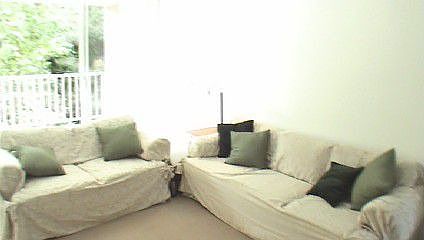 living room - freshly painted