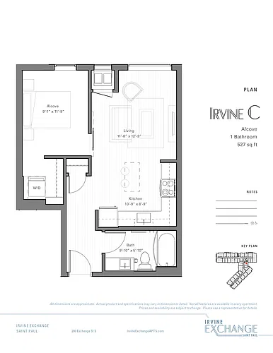 Floor plan Irvine C
