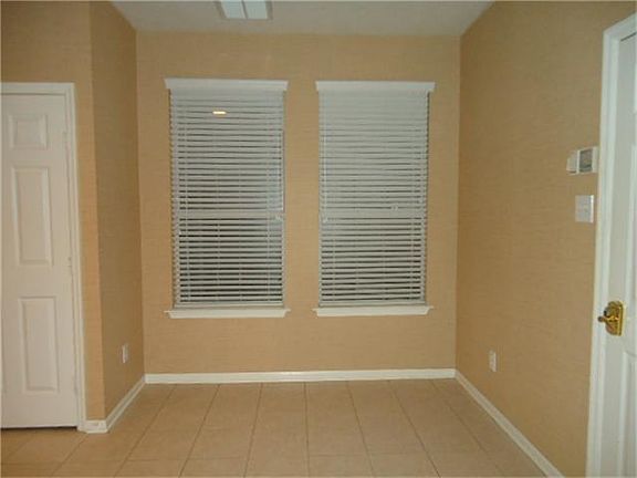Breakfast area with windows to the front of home