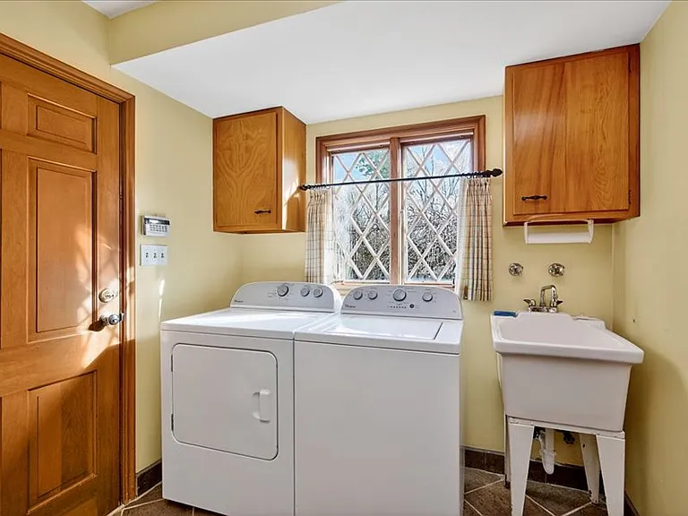Laundry Room on the main floor just off the garage