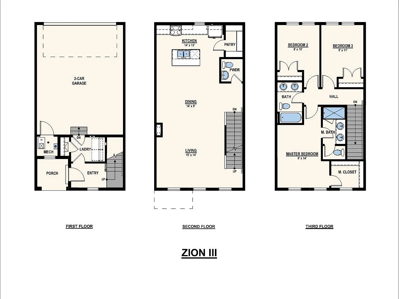 3 bed, 2.5 bath, 1587 sqft, $2,150 — Photo 2