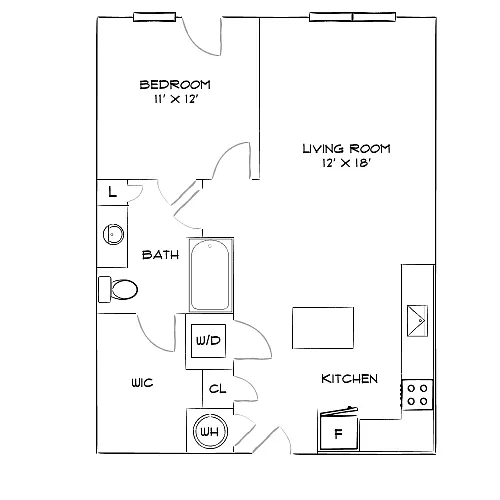 Floor plan Design 1A