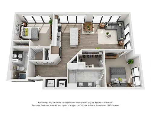 Floor plan 2I