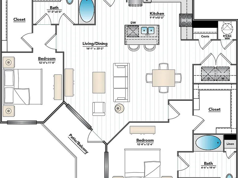 B3 floor plan The Savoy