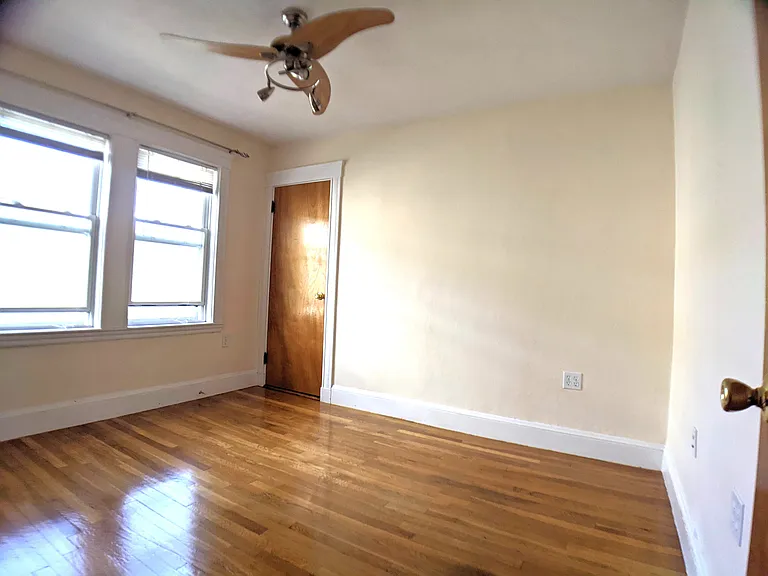 Front Bedroom with Ceiling Fan