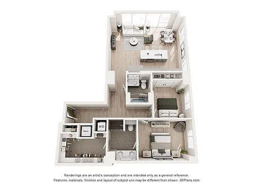 Floor plan The Aves