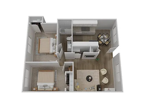 Floor plan Ladera Renovated