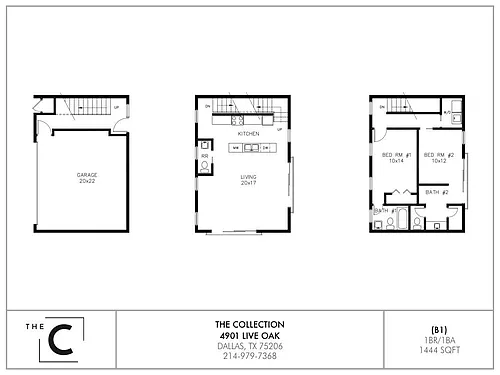Floor plan Live Oak S: Gaston