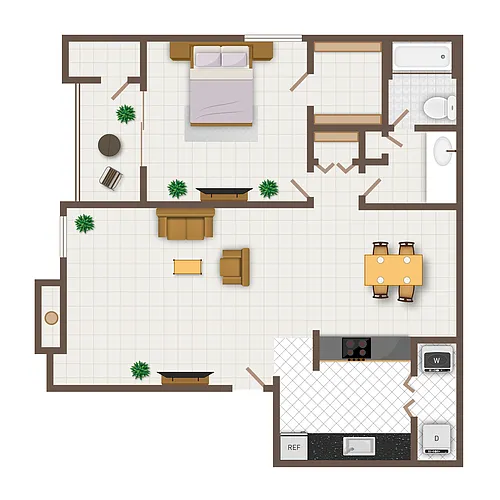 Floor plan A3F