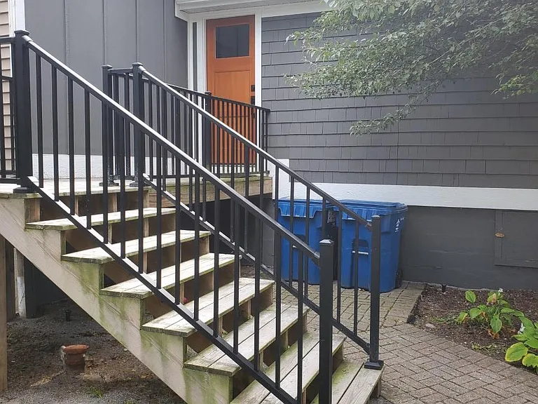 Back Entry in to Mudroom