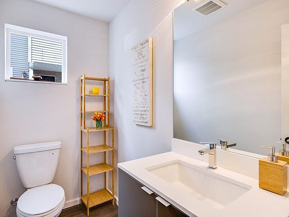 Entry level bathroom