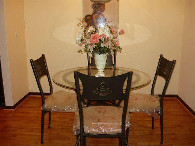 new floors dining room