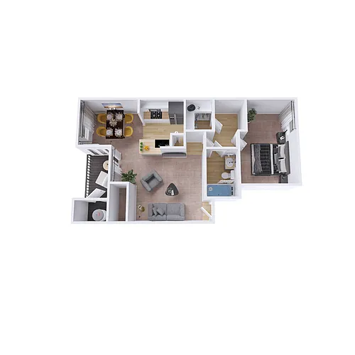 Floor plan 1B