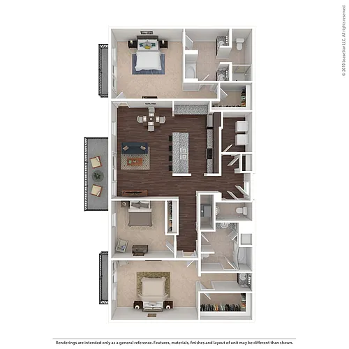 Floor plan The Gladwell Penthouse