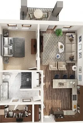 Ikard Floorplan Ikard Floorplan
