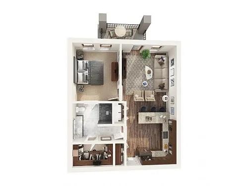Floor plan Ikard