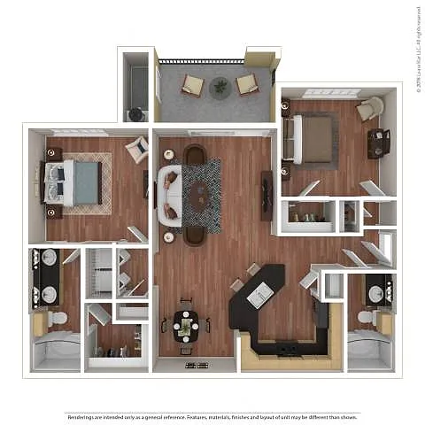 Floor plan 2B