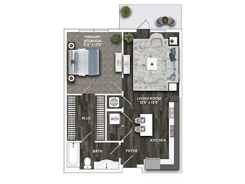 Floor plan A6A
