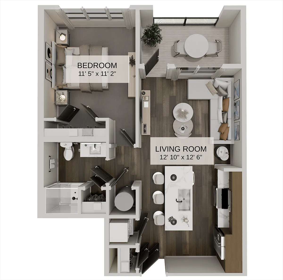 Floor plan Valencia Crest (A2E)