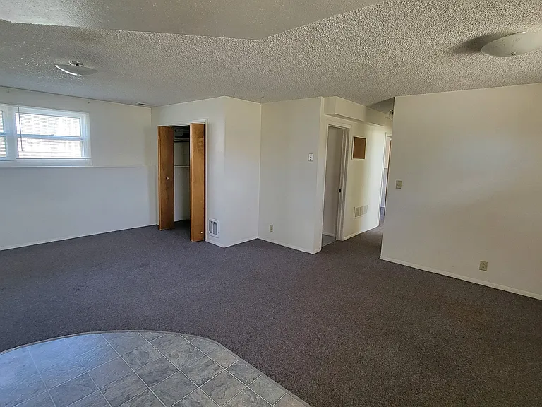 Living area from kitchen.