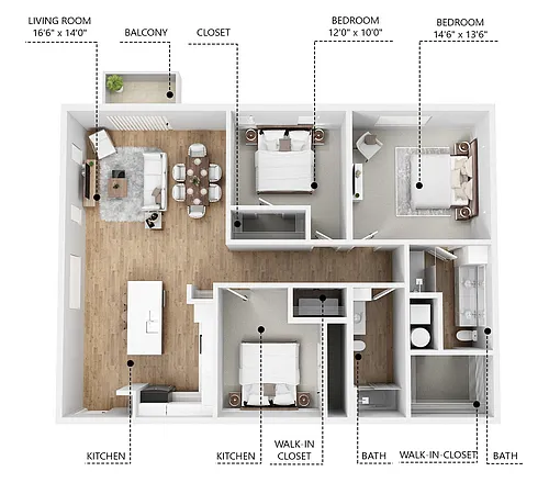 Floor plan C3