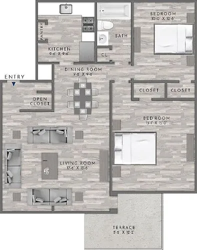 Floor plan B1