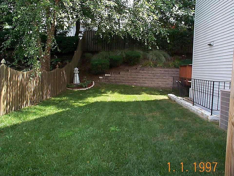 Side Yard w/ walk-up basement steps