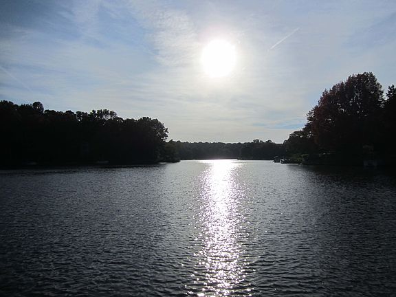 Sunset on Lake Audubon