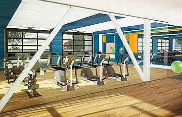 fitness center
