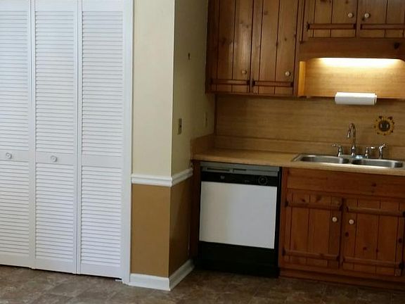 laundry hook up behind floding doors