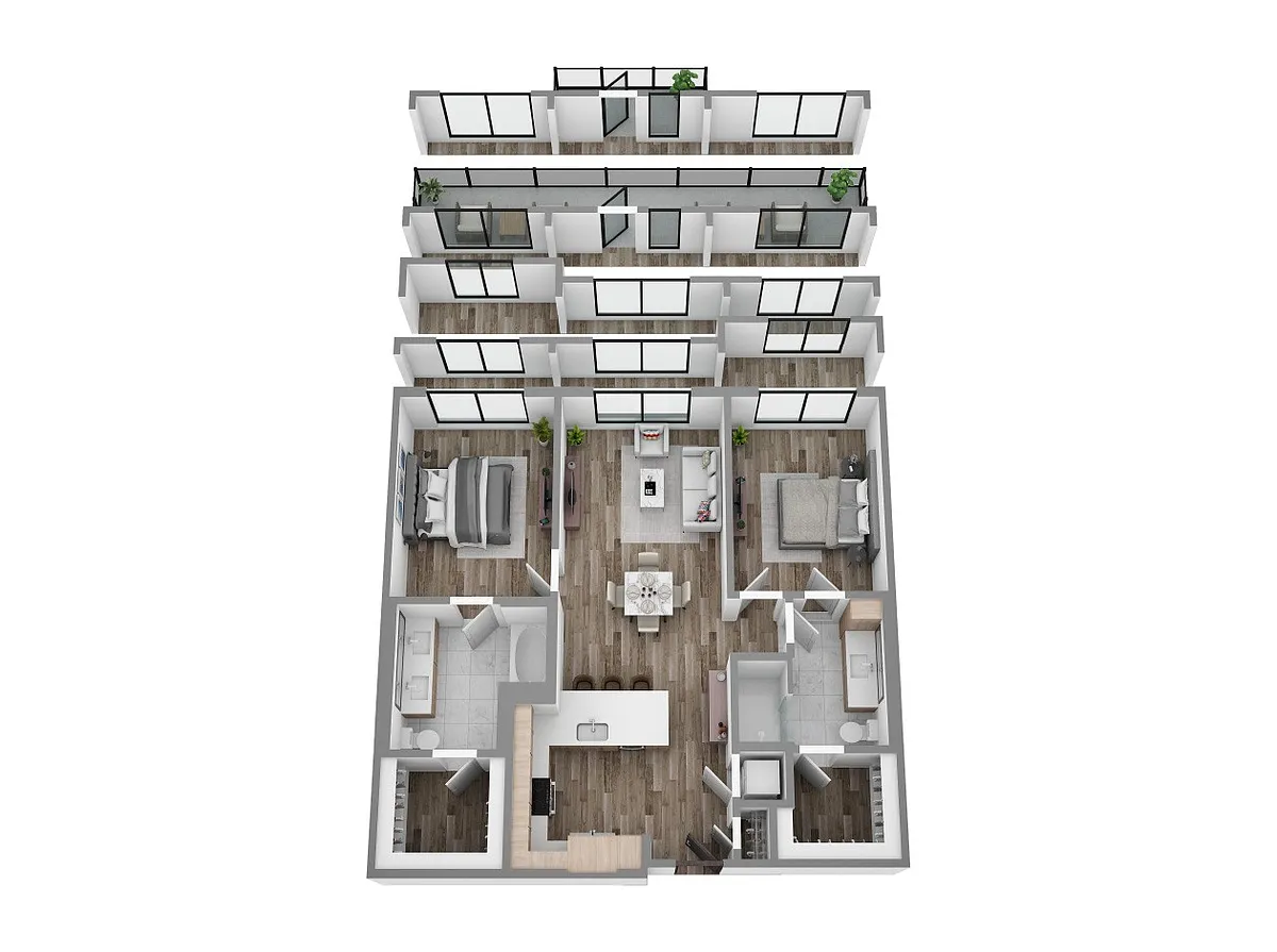 Floor plan B6