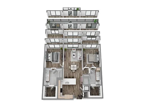 Floor plan B6