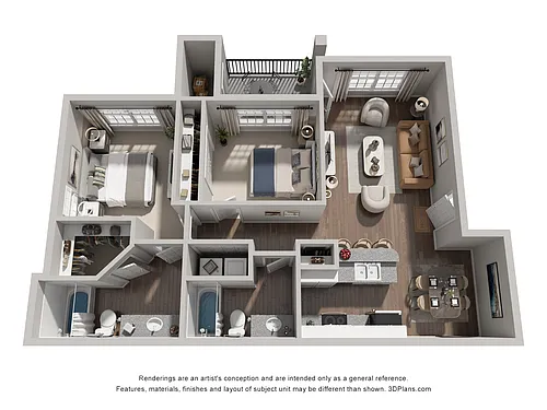 Floor plan B2