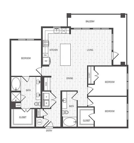 Floor plan C1