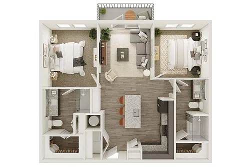 Floor plan B2