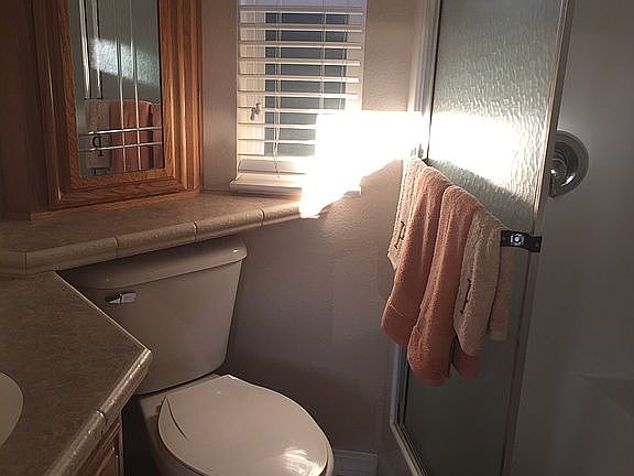 Bathroom, large shower