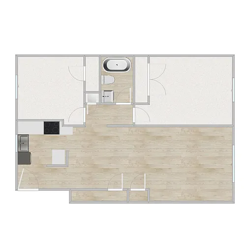 Floor plan B1