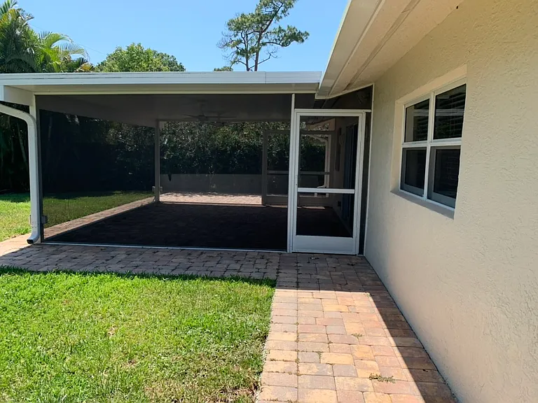 Secluded Back Yard