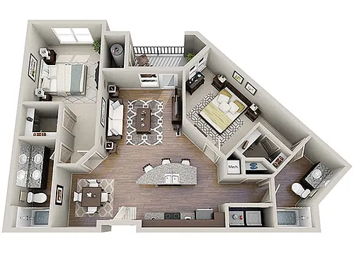Floor plan The Brooks