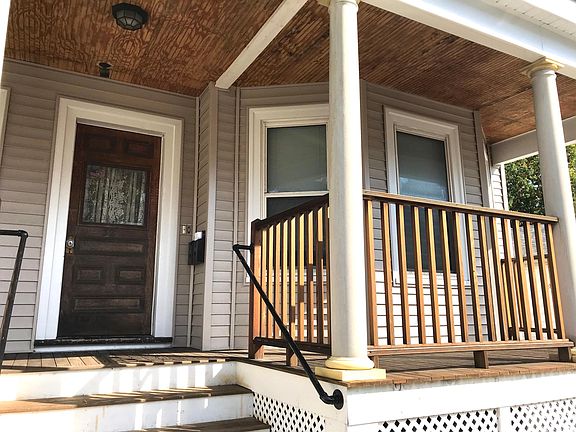 Front entrance and porch