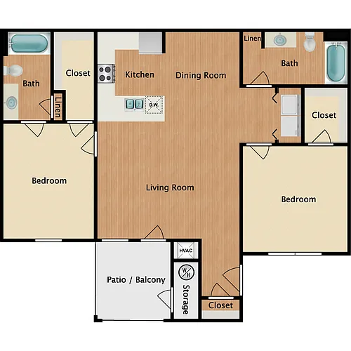 Floor plan B