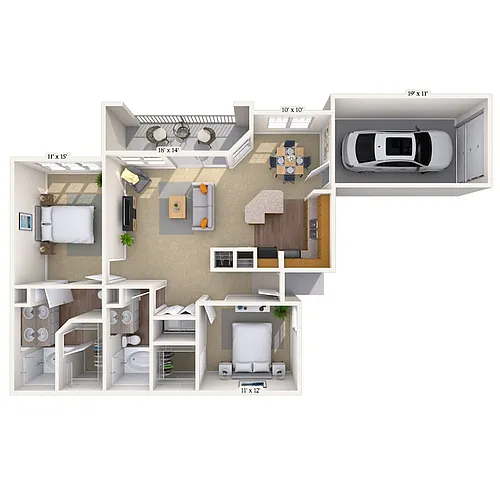 Floor plan El Dora
